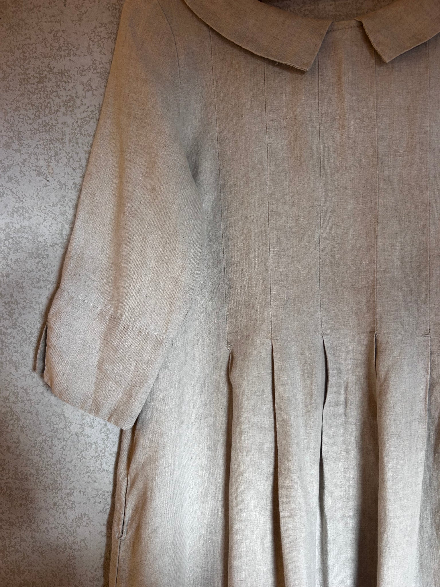 Evas Sunday Linen Dress - Size 10