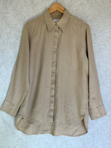 Cos Linen Shirt - Size 14