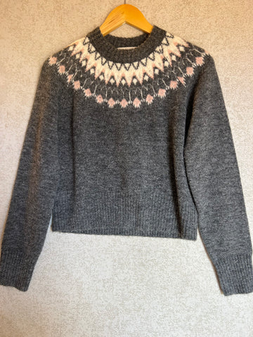 Rollas Fair Isle Sweater - Size S