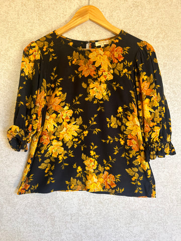 Auguste Floral Top - Size XS