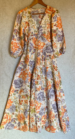 Kivari Aster Floral Dress - Size M