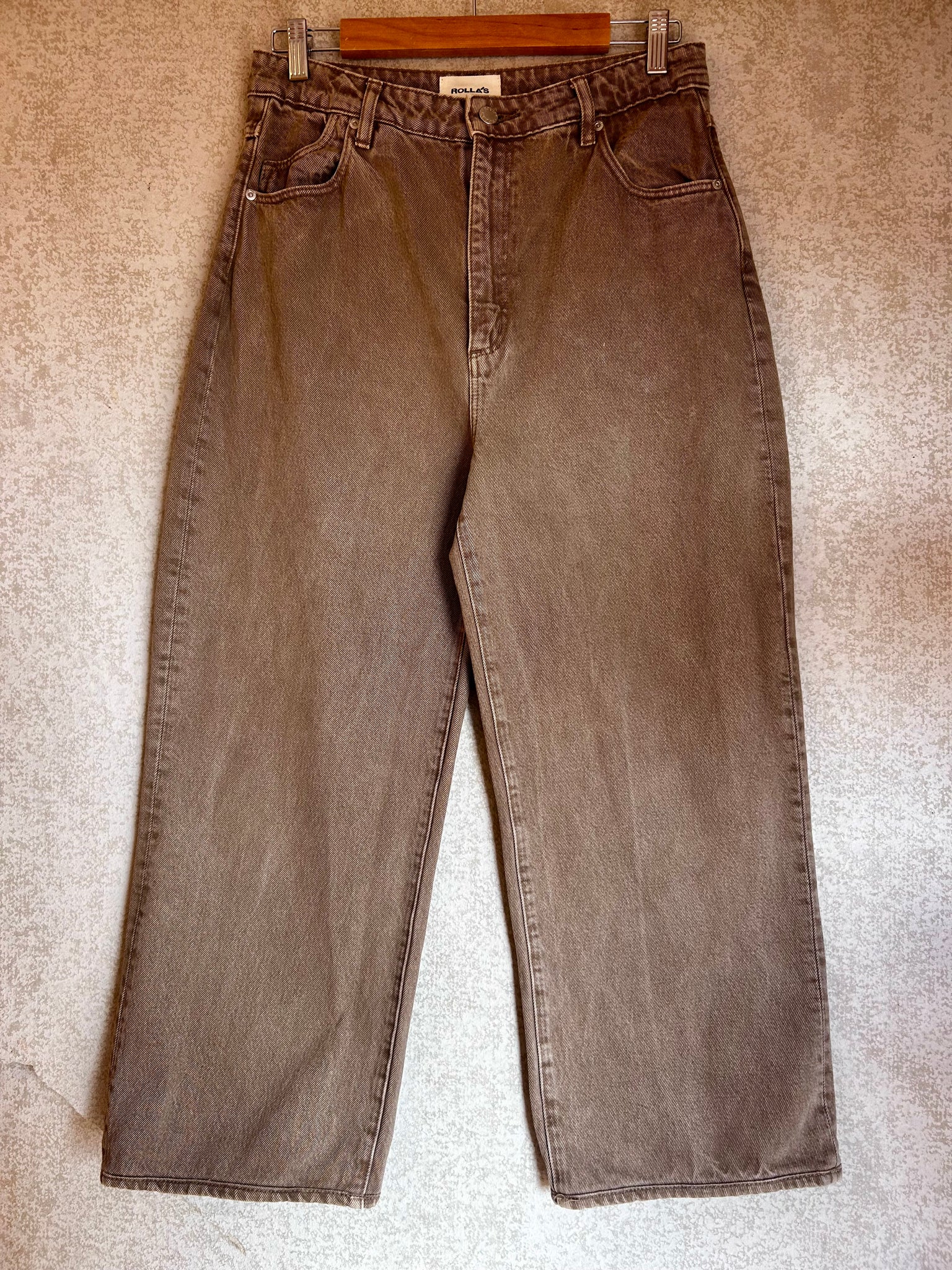 Rollas High Rise Straight Pants - Size 12