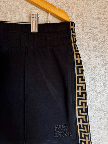 Very Special Track Pants - S - Black New