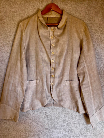 C P Shades Linen Jacket - Size L