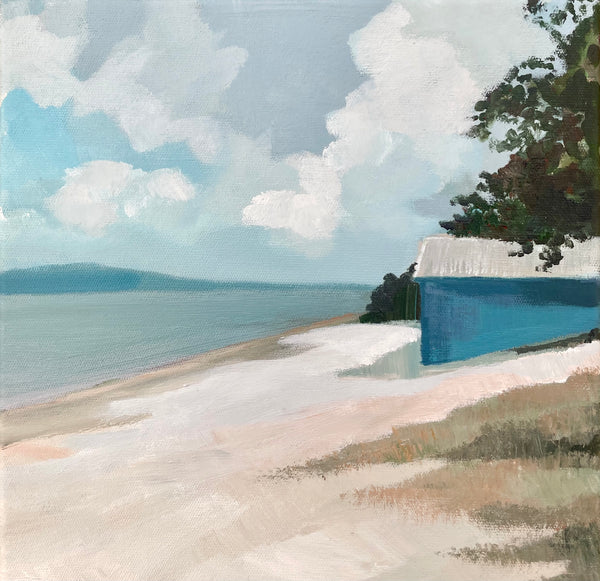 Stormy Blues - Dromana 23 x 23