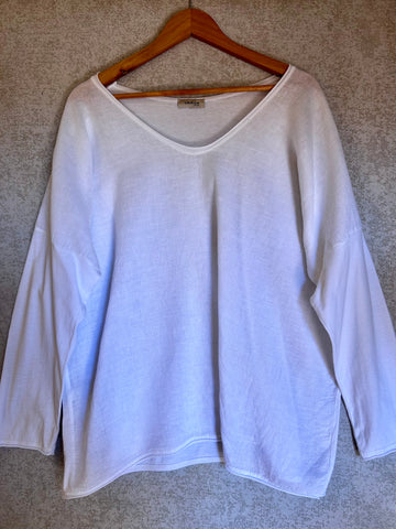 Cindy G Italian Linen Top - Free Size