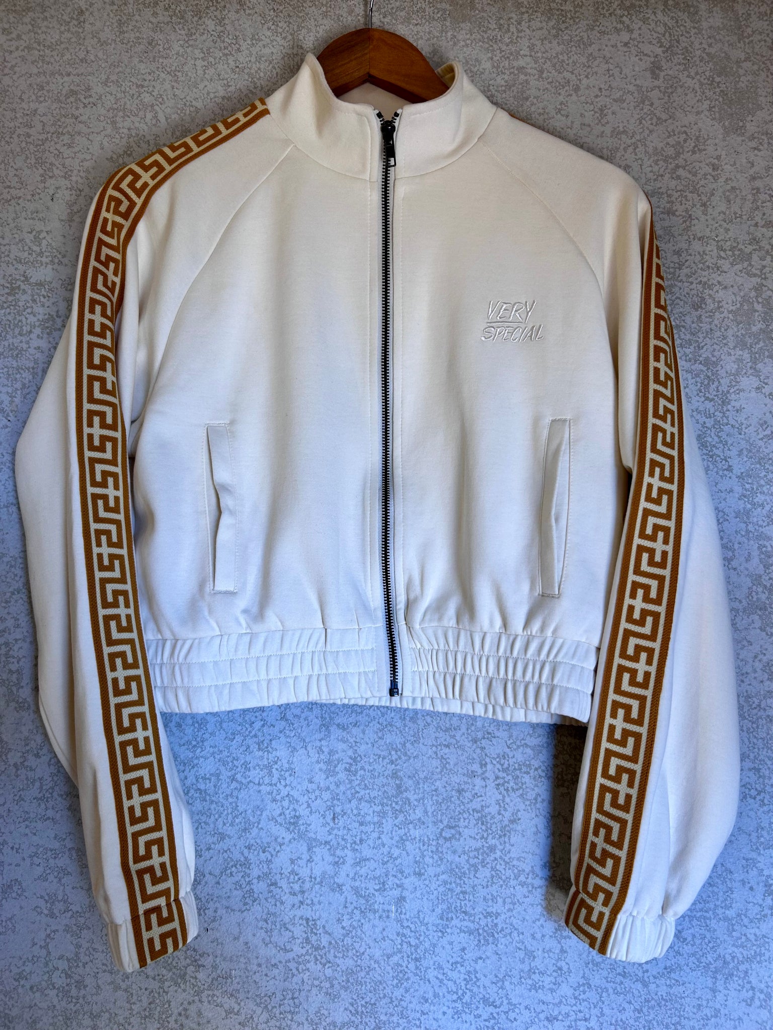Very Special Track Top - Cream - New