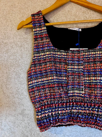 Zara Woven Top - Size M New