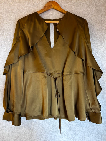 Acler Silk Blouse - Size 8