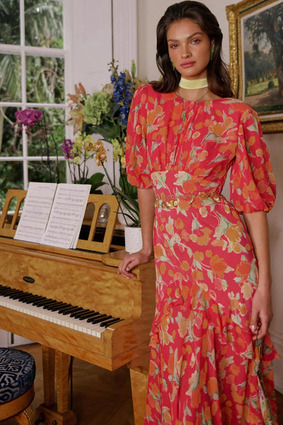 Rixo Silk Dress | Size XL