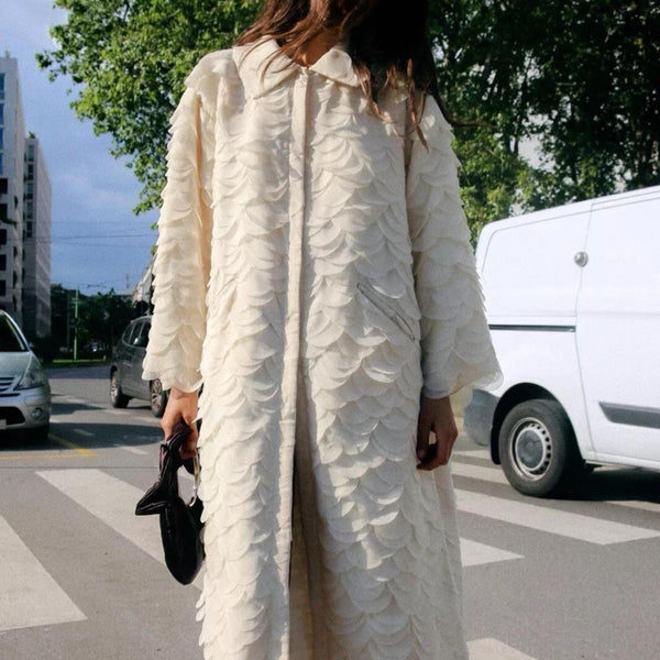 Zara Petal Coat - Size S