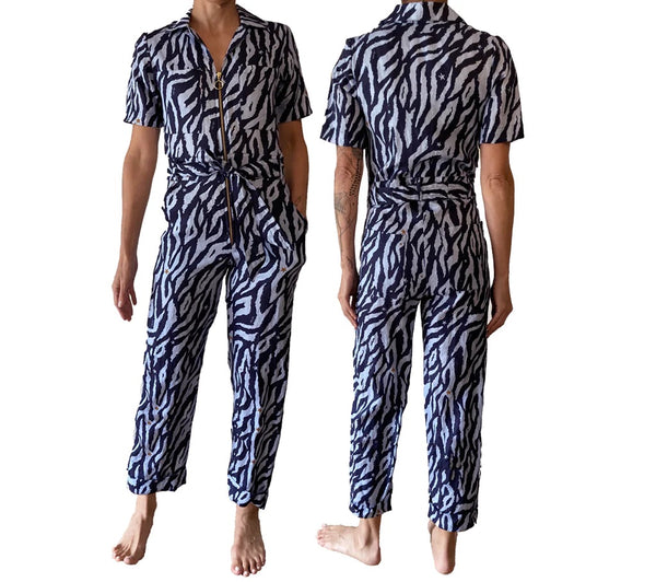 Shotgun Siren Suit - Zebra - Jumpsuit - Size S