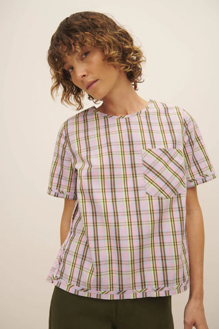 Kowtow Check Top - Size XL