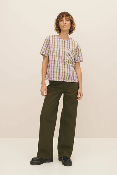 Kowtow Check Top - Size XL