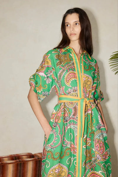 ALÉMAIS Marion Shirt Dress - Size 12