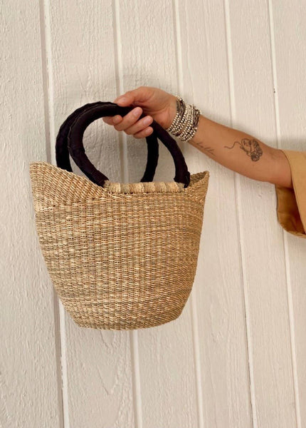 U Shop Basket - Mini -  Natural