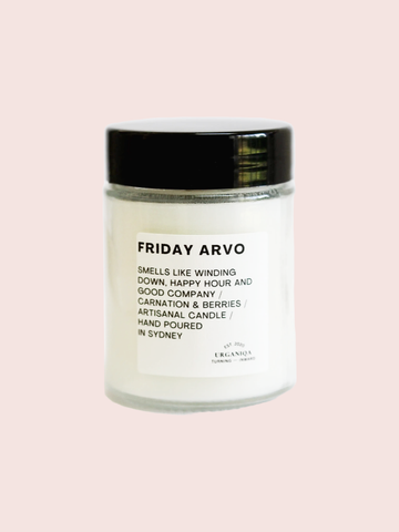 Friday Arvo Scented Soy Candle | Unfiltered Collection