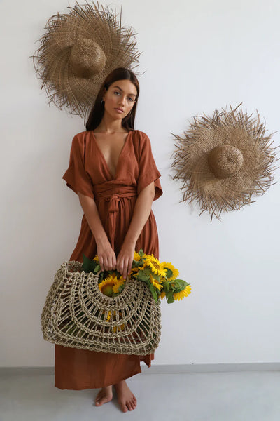 Hazel & Folk Melody Maxi Dress - Size XS|S