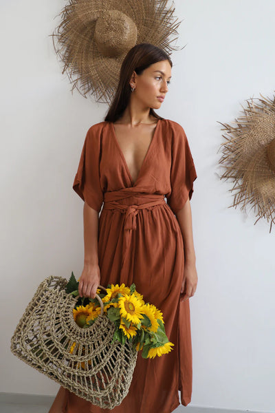 Hazel & Folk Melody Maxi Dress - Size XS|S