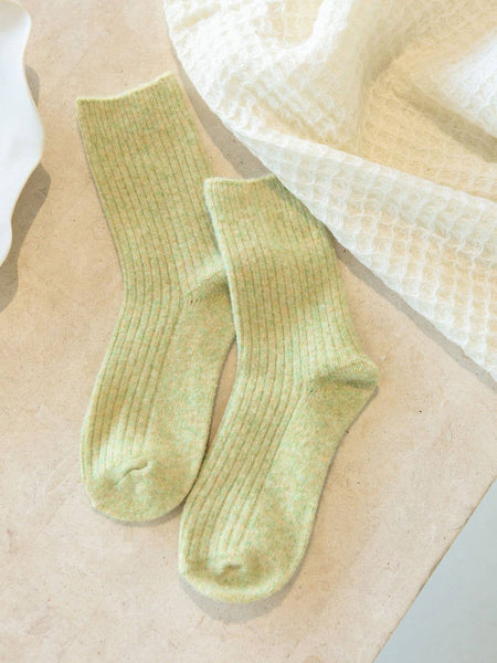 The Comfiest Socks - Light Sage - L/XL