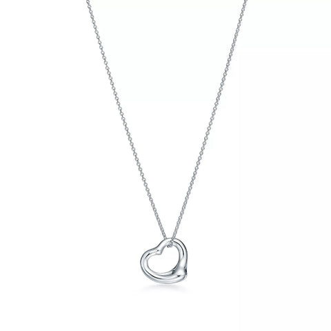 Tiffany Elsa Peretti Open Heart Pendant