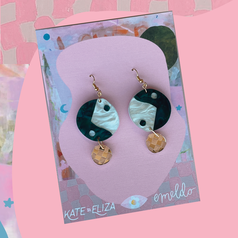 Kate Eliza x Emeldo Collaboration Earrings - Yinny Yannys