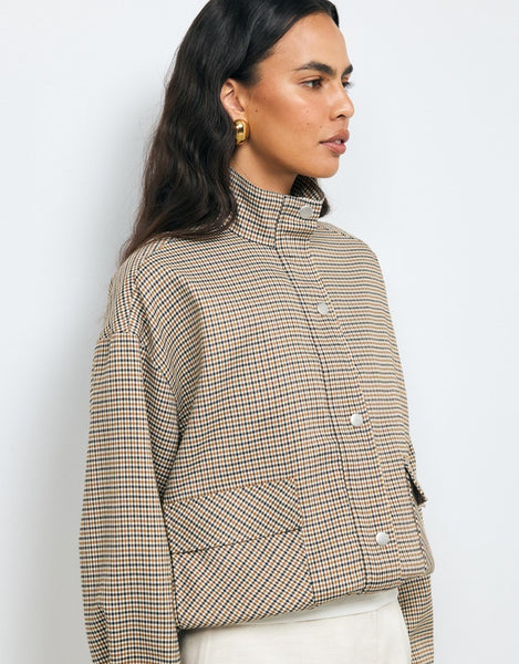 Aere Check Bomber - Size 10 New