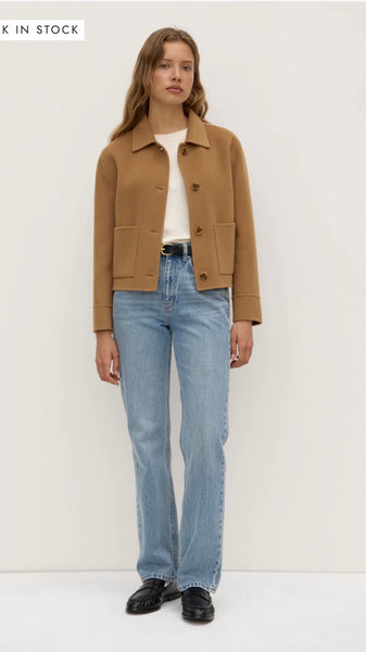 Assembly Label Wool Coat - Size S
