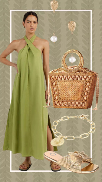 Dissh Halter Dress - Size 14