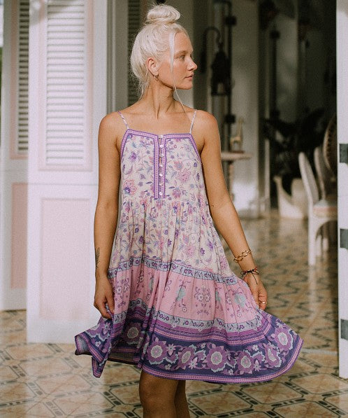 Spell Portobello Road Mini Dress - Size L