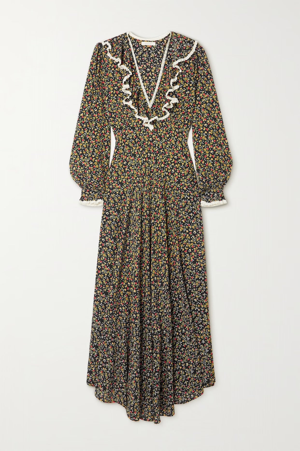 Doen Floral Maxi Dress - Size M