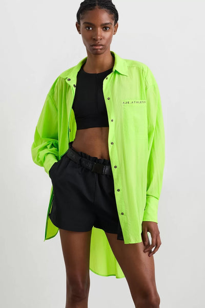 Aje ATHLETICA Windbreaker Shirt - Size 8