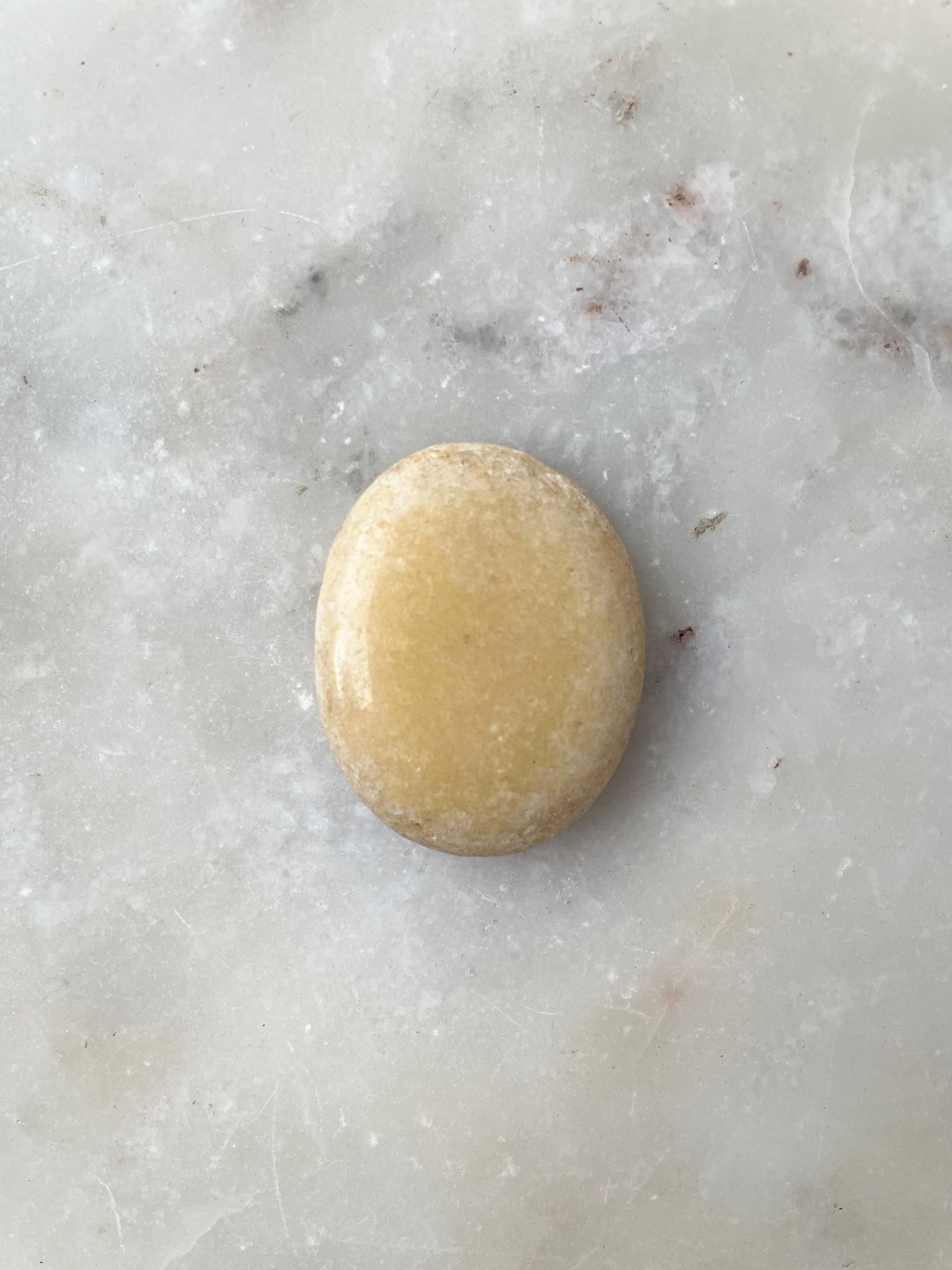 Palm Stone Crystal - Yellow Aventurine