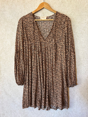 Auguste The Label Leopard Dress - Size 10